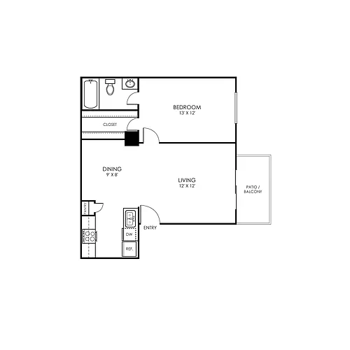 Floor plan A1 Renovated