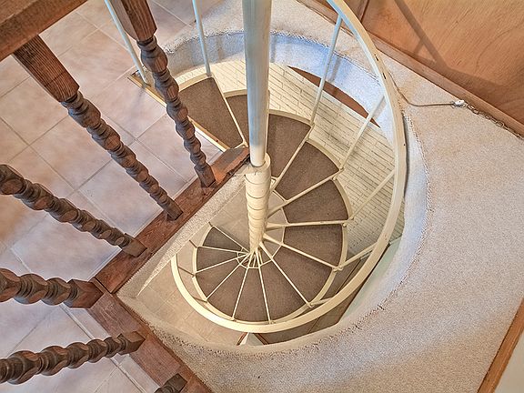 Stairs to lower level