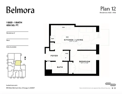 Floor plan Plan 12