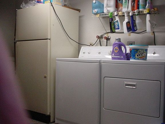 Laundry area