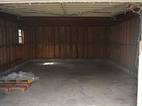 inside detached shed