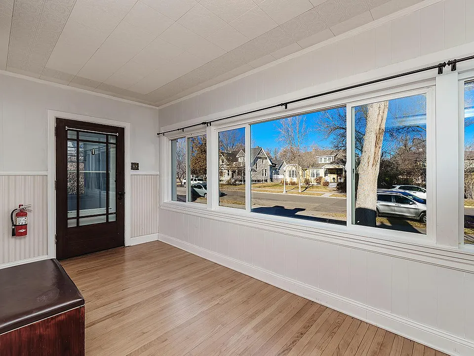 Sunroom at front entrance