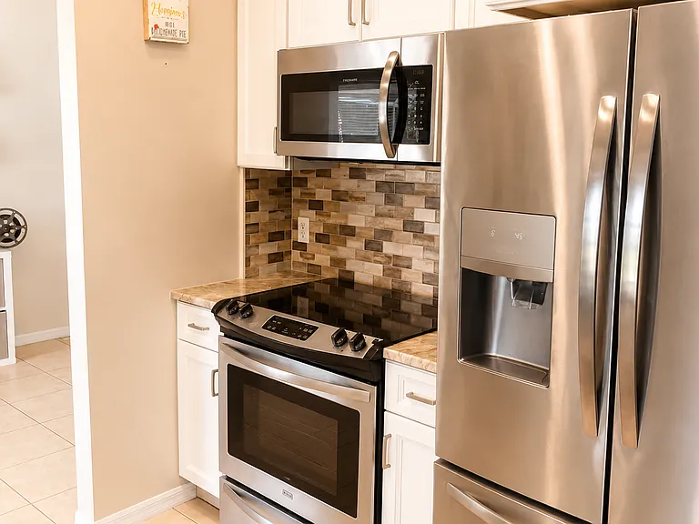 stainless steel appliances