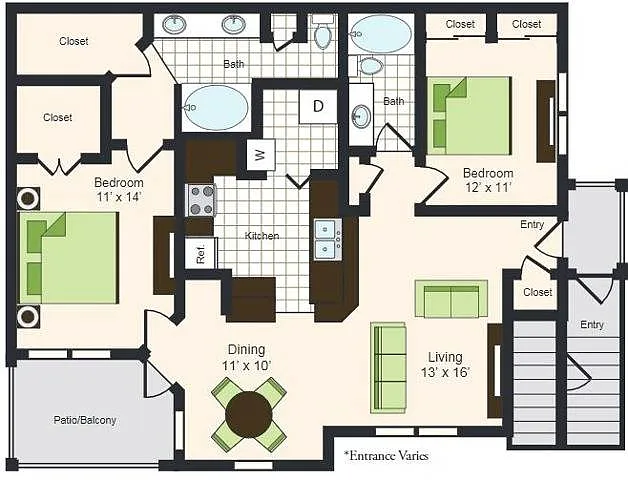Floor plan E2