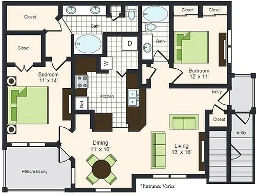 Floor plan E2