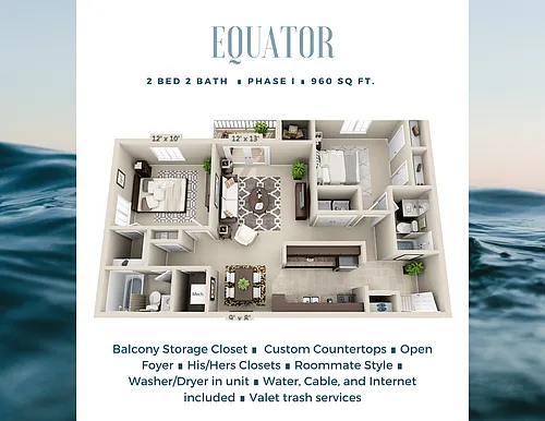 Floor plan Equator