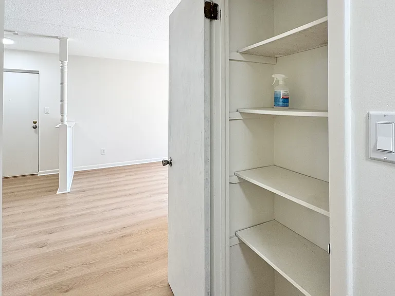 Good-sized linen closet