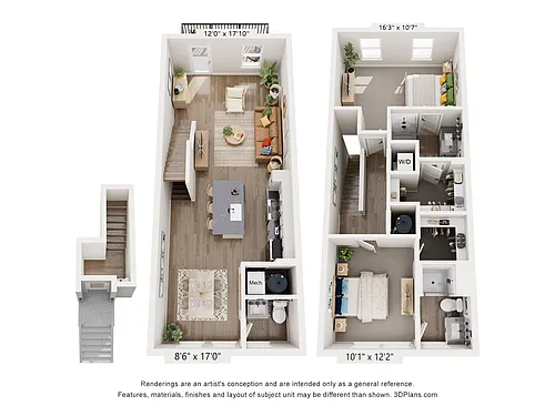 Floor plan Luster