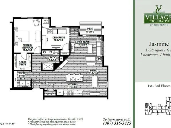 Jasmine Plan, Village Cooperative of Cheyenne (Active Adults 62+)