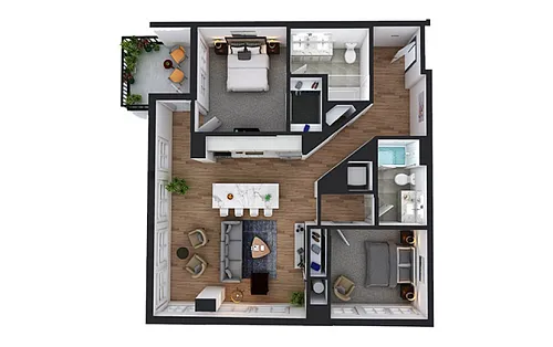 Floor plan C8