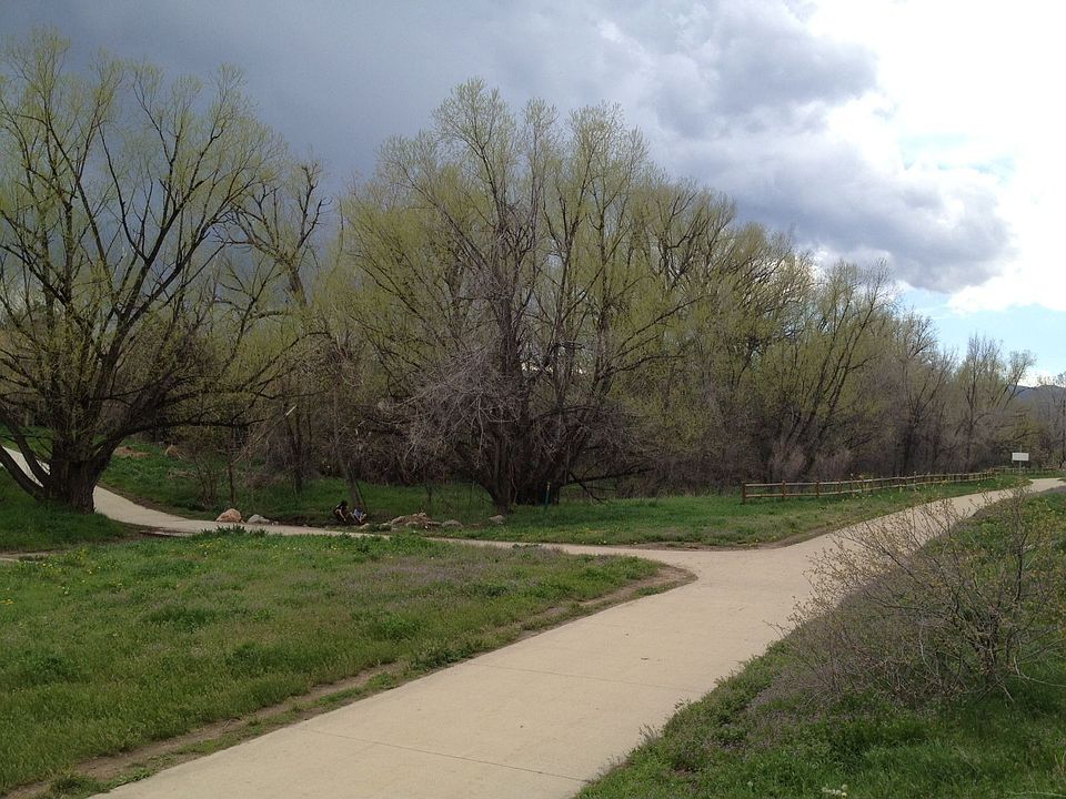 Adjacent to bike path