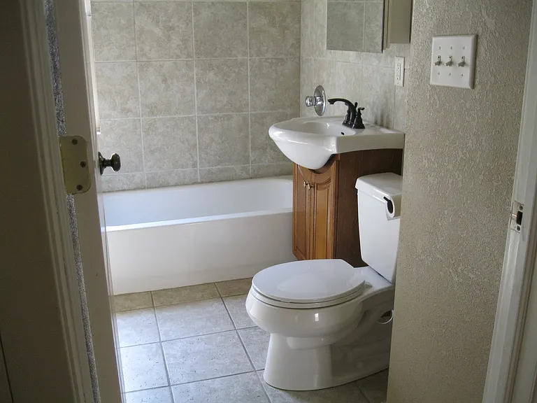 updated bathroom