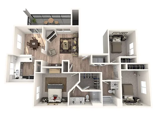 Floor plan THE REDMOND RENOVATED