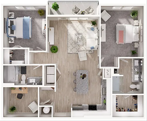 Floor plan B3