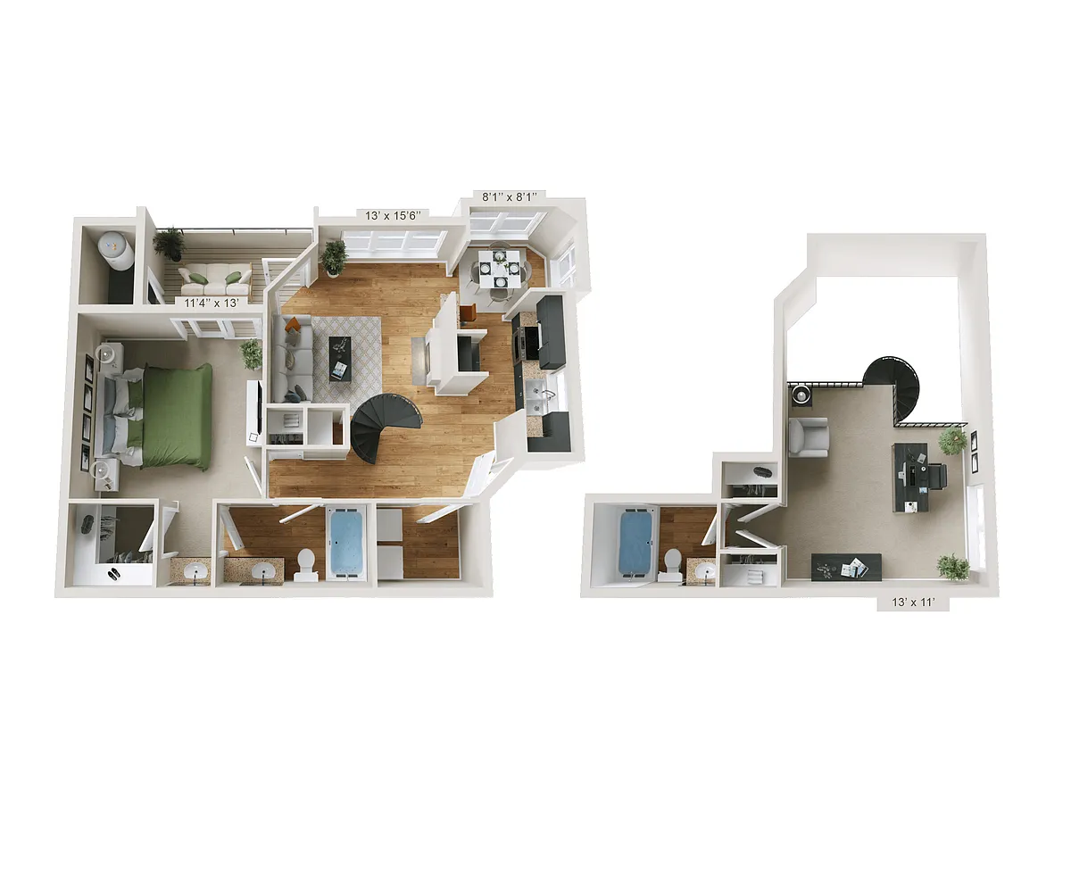 Floor plan A3BL