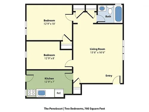 Floor plan The Penobscot