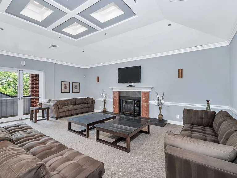 Clubroom Cozy Fireplace