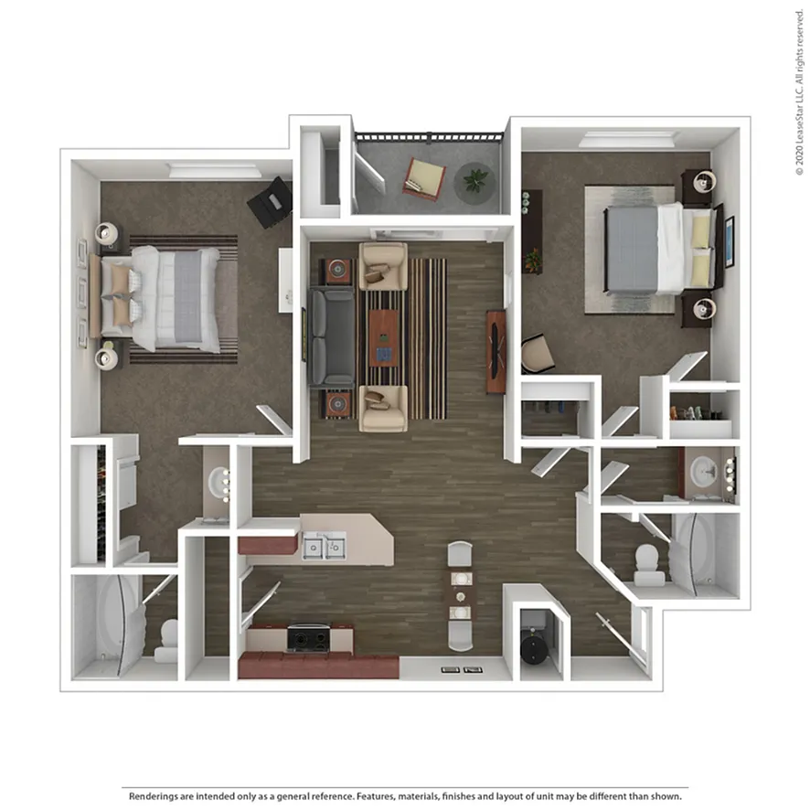Floor plan B1 RF