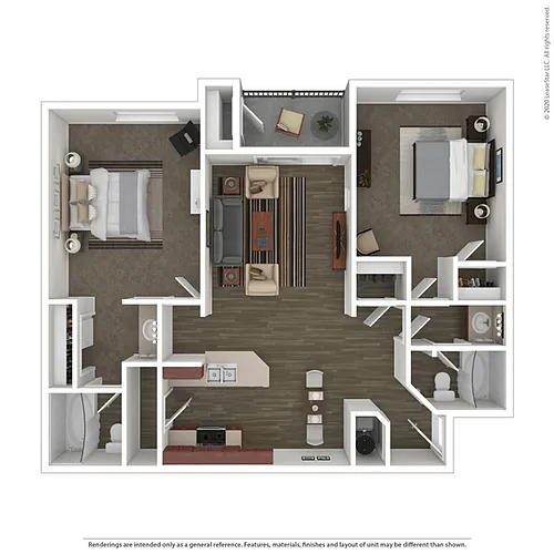 Floor plan B1 RF