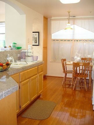 Bright Kitchen with Maple Finishes