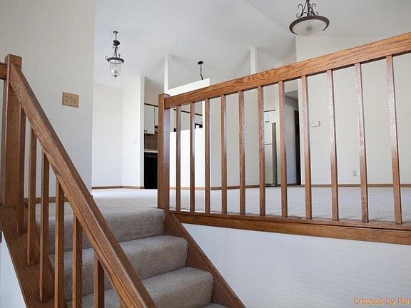 1st floor is the garage; living space is entirely on 2nd floor