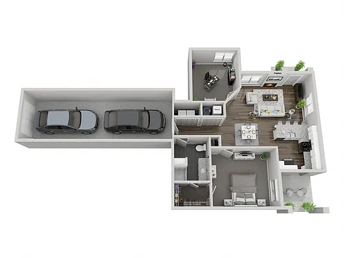 Floor plan Wind Cave with Den