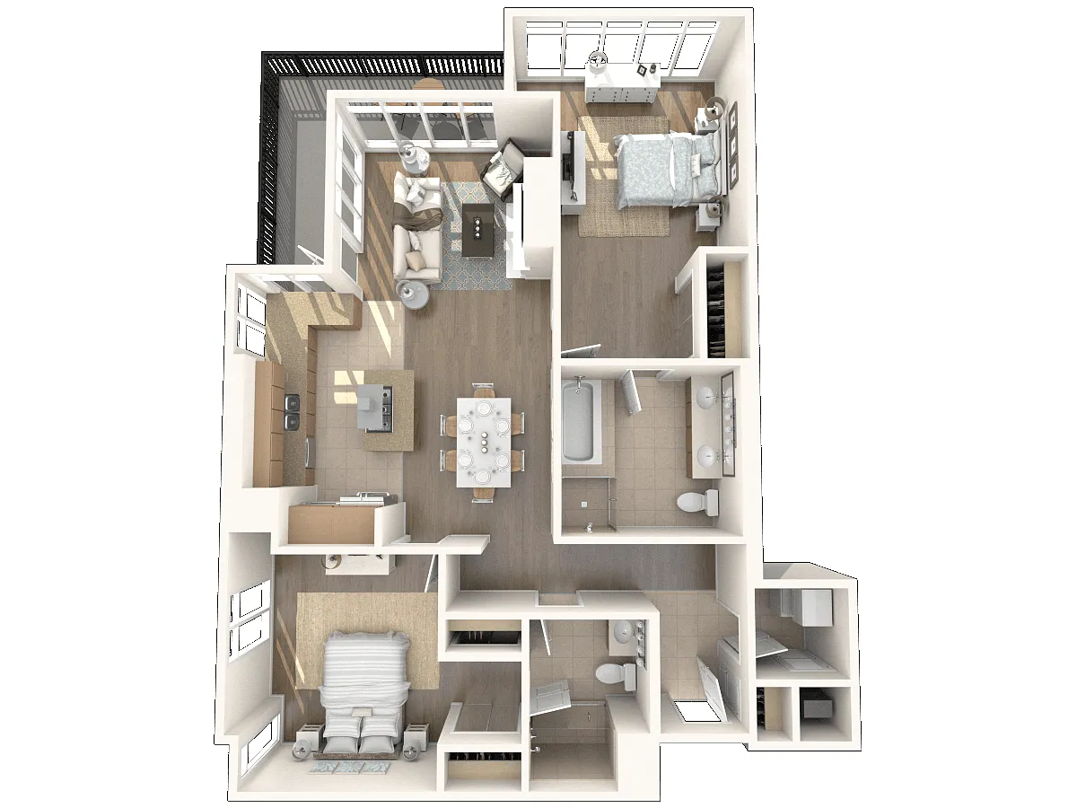 Floor plan San Diego 1