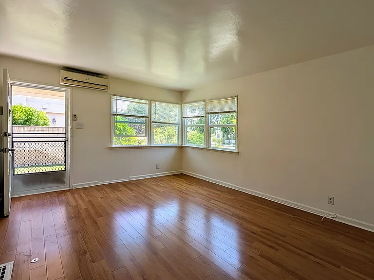 Living Room has split system HVAC