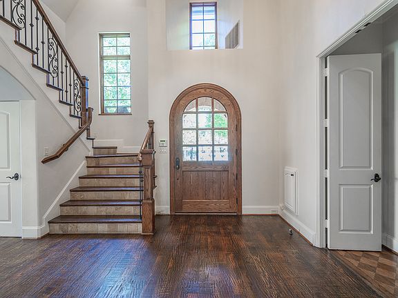 Entry and front stairs