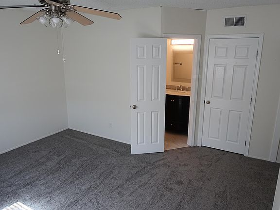 Master with view of bathroom location