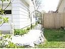 walkway to backyard