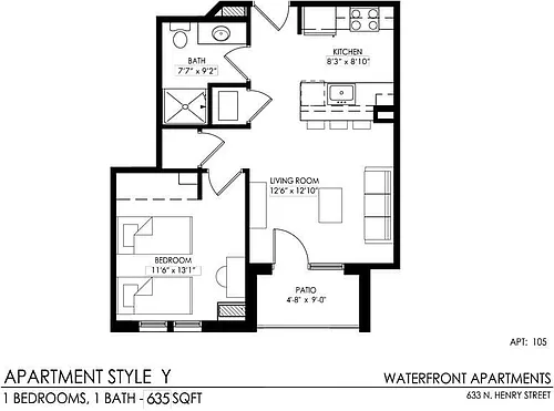 Floor plan Y