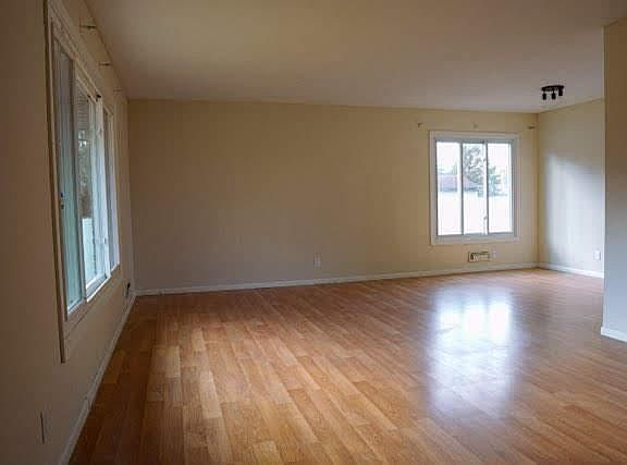 Large living room with tons of natural light