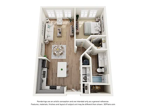 Floor plan The Seagrove Solarium