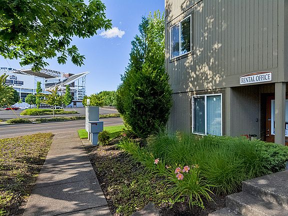 Across from Reeser Stadium