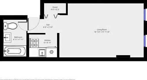 2nd image of 444 W 46th St APT 1C