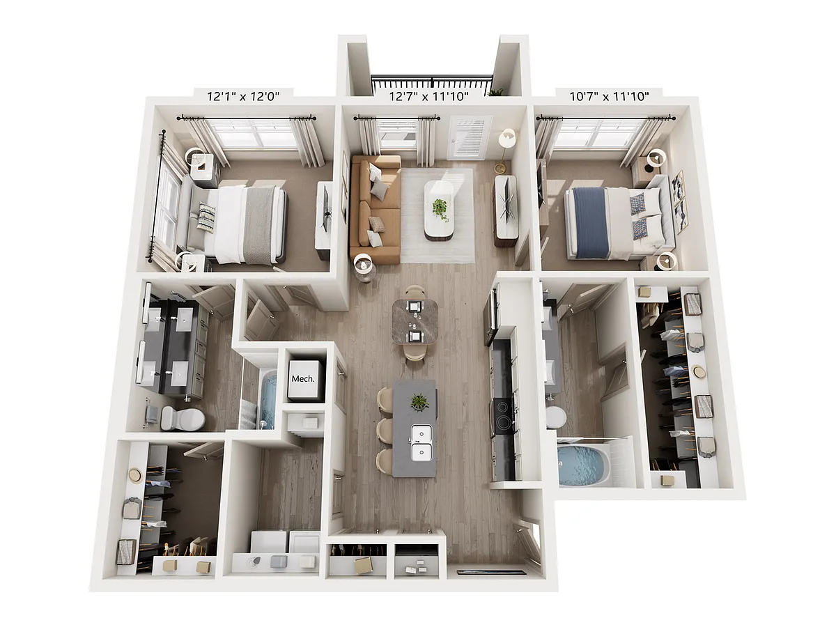 Floor plan B2