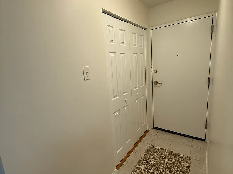 Entrance hall with coat closet