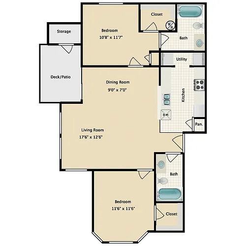 Floor plan D Lusso B