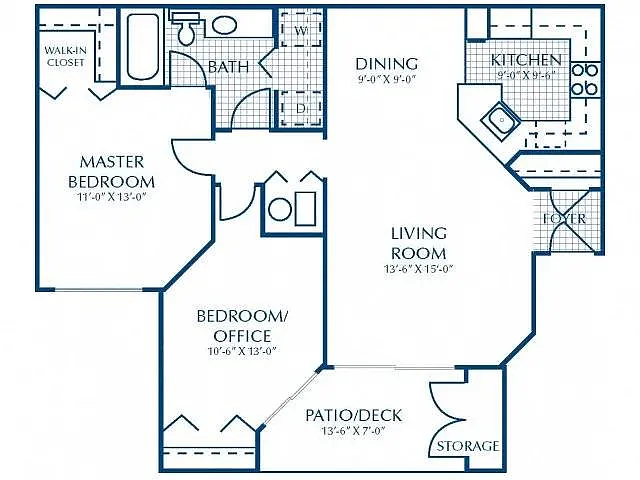 Floor plan Maple