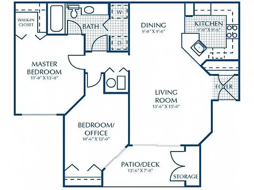Floor plan Maple
