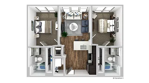 Floor plan A-B1