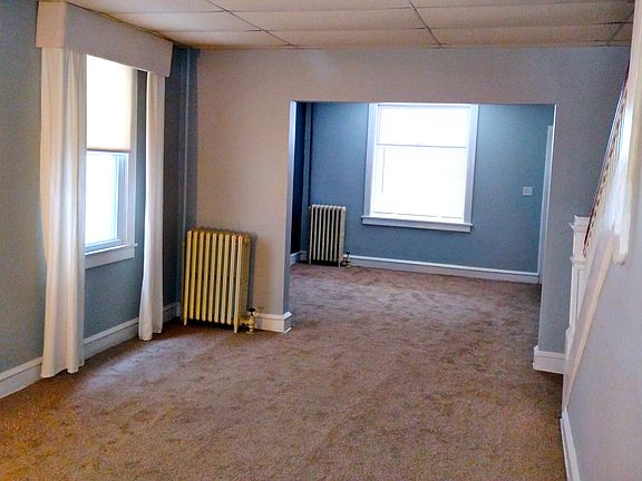 Middle room and front room.