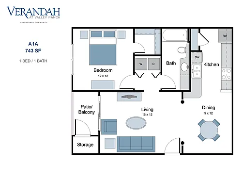 Floor plan A1A