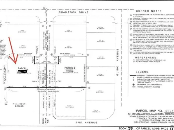 0 Berry Creek Ave, Fortuna, CA 95540