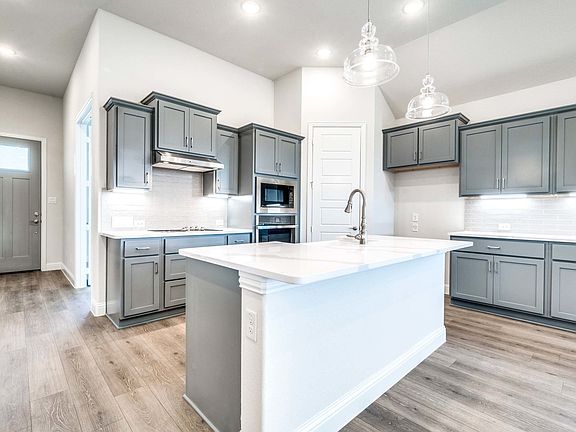 Kitchen with spacious island
