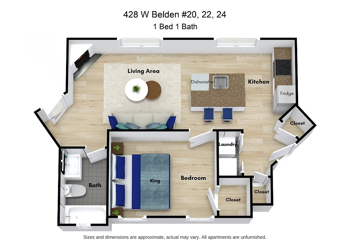 Floor plan 428 - 18 20 22 24