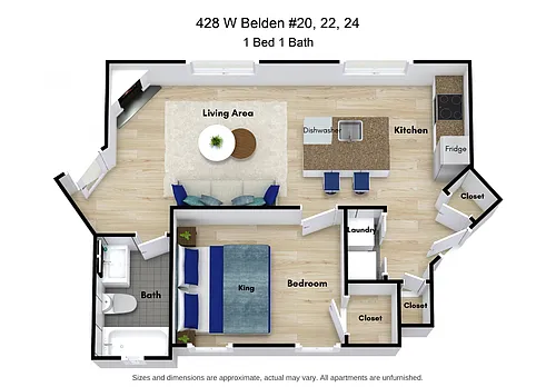 Floor plan 428 - 18 20 22 24