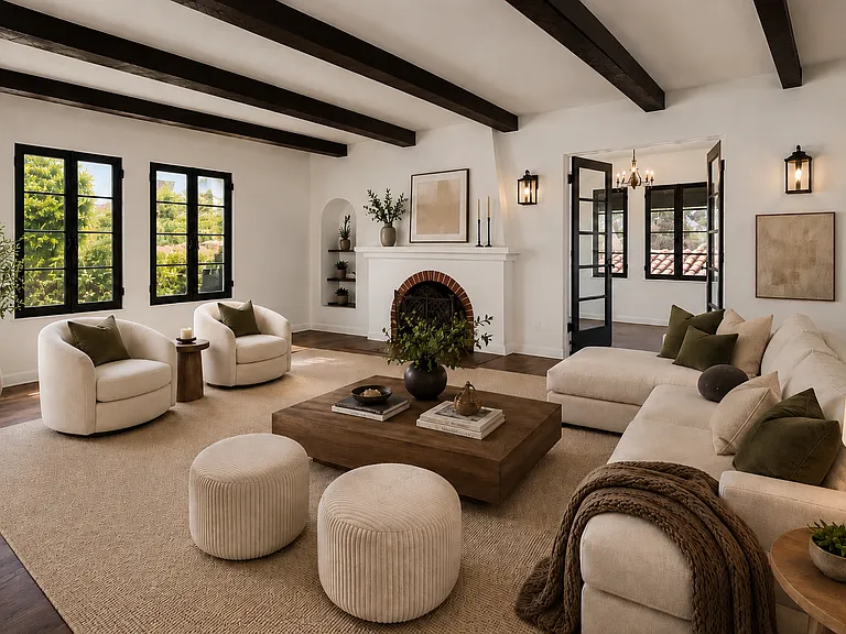 Living Room - Virtually Staged