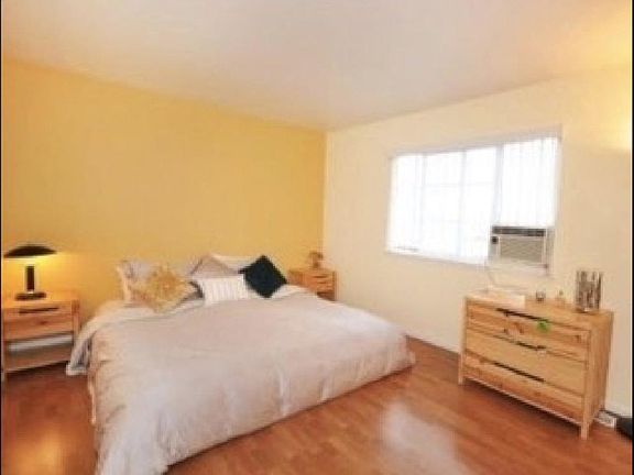 Roomy bedrooms with walk in closets and next to bathroom.